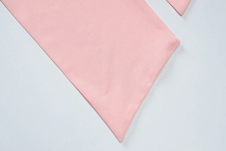 Asymmetrical tank top with tie detail - Nix