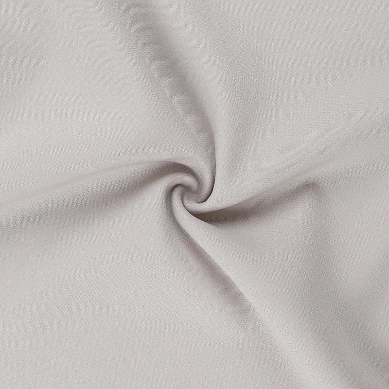 שמלת מידי בד מחטב בעיטור חרוזים בעיצוב שסע - ברברה