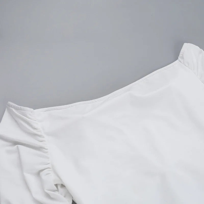 שמלת מקסי כתפיים חשופות - לילה