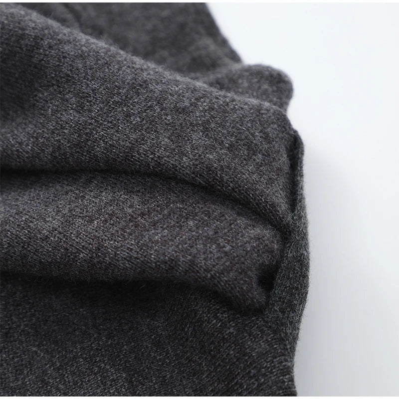 מעיל צמר מחויט בעיטור צעיף תואם - ג'ו