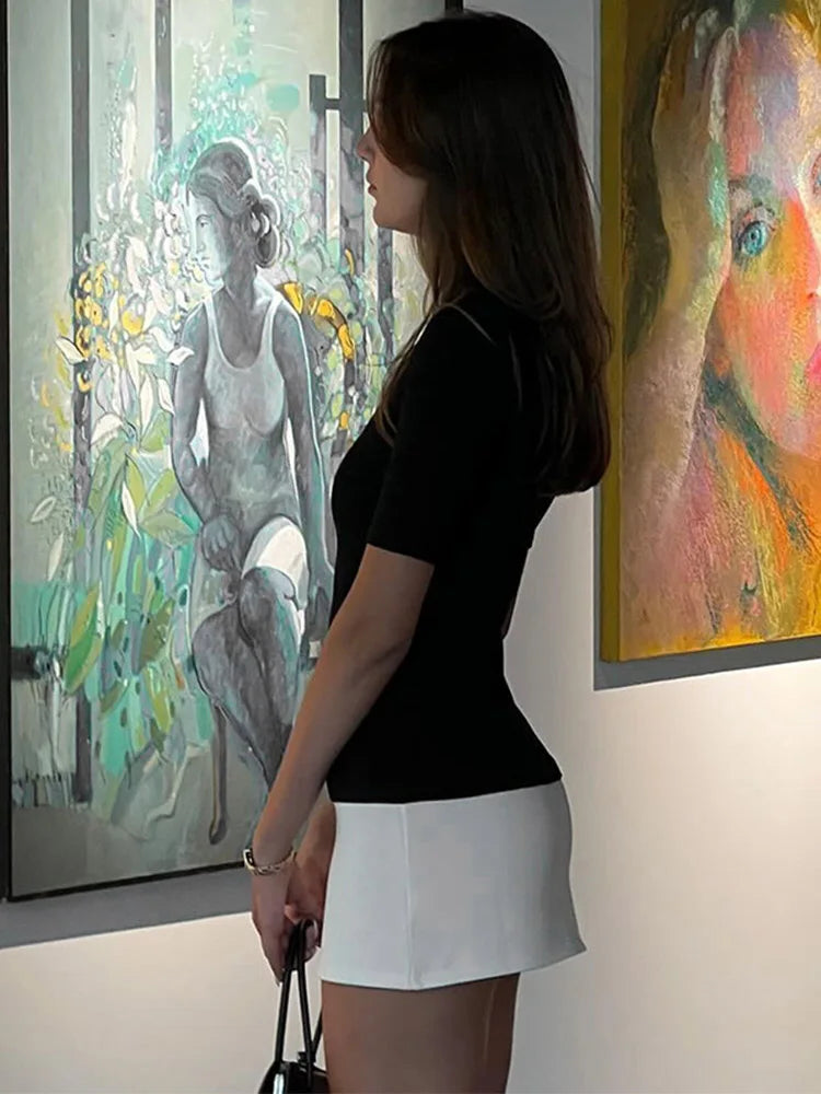 שמלת מיני גולף בעיצוב מחויט - Margaret