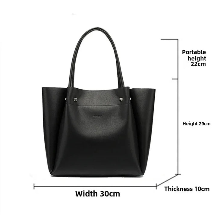 Classic design faux leather bag