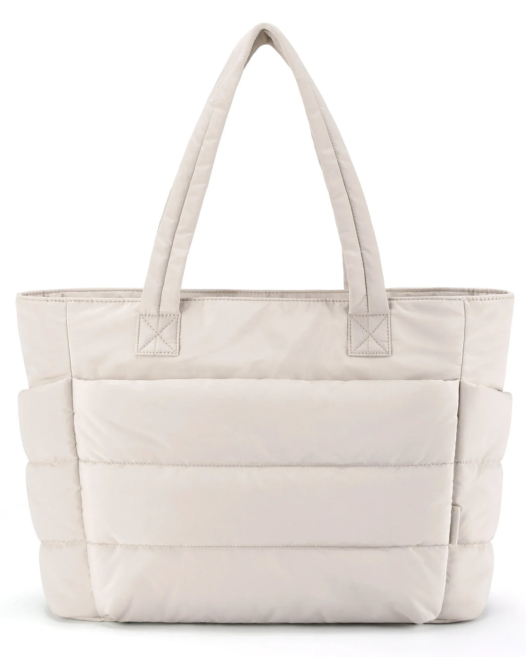 Padded carrying bag with large storage compartment