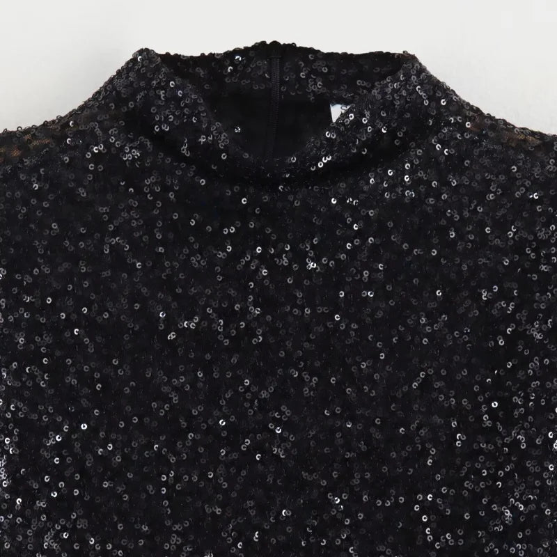 שמלת מיני פייטים מנצנצים - Kaylee