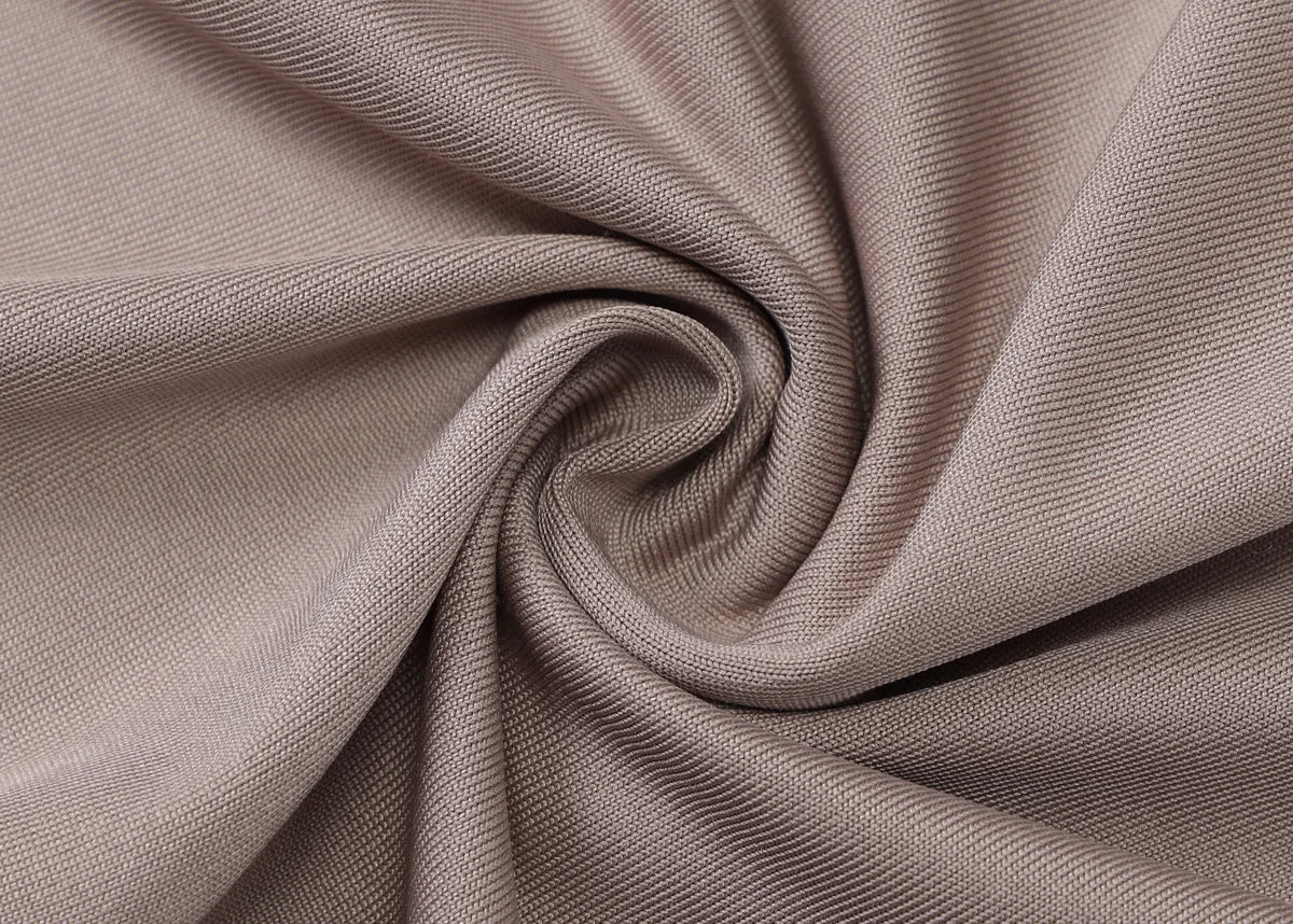 שמלת מיני צווארון נופל בעיצוב רשת זרקונים מנצנצים כיווצים בישבן קשירה בצוואר - Linda