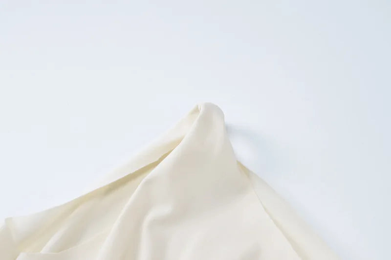 שמלת מקסי אלגנטית קשירה בכתף - יולנדה