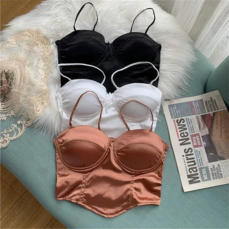 Satin Top - Clay 
