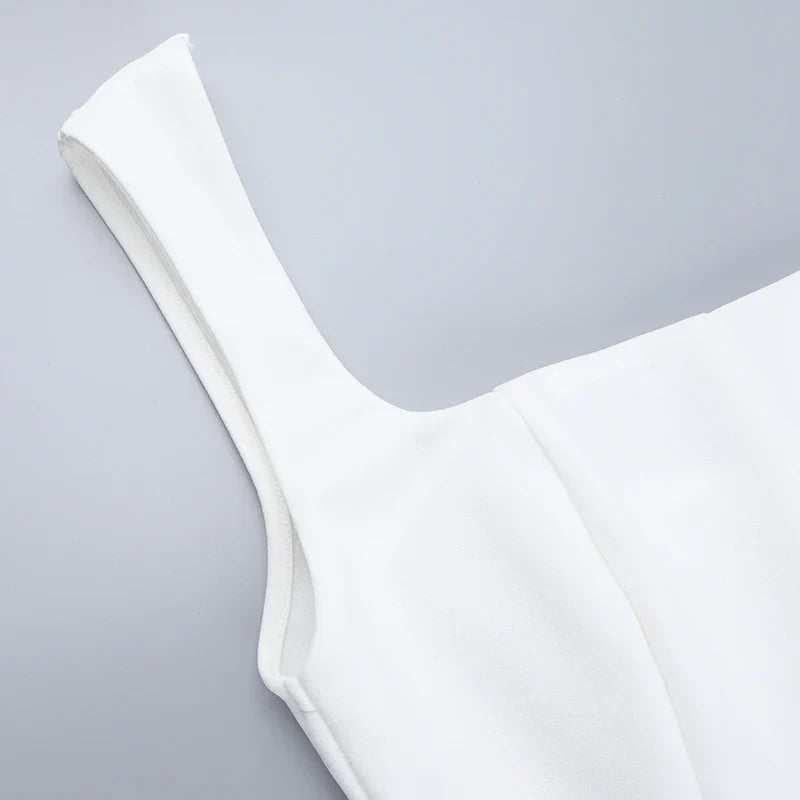 שמלת מיני גזרת A אלגנטית - נעה