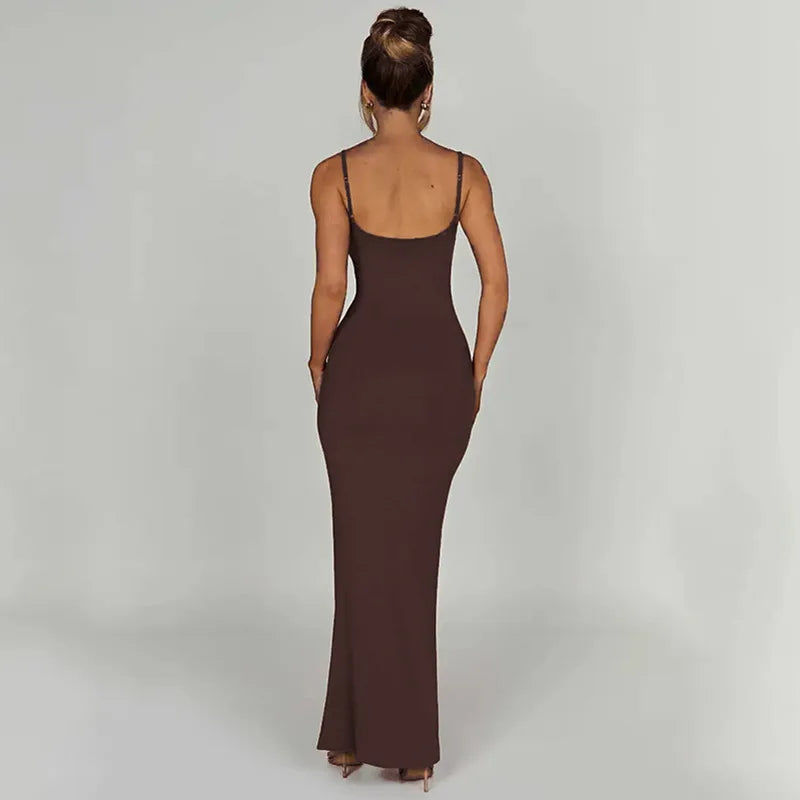 שמלת מקסי צמודה - אניטה