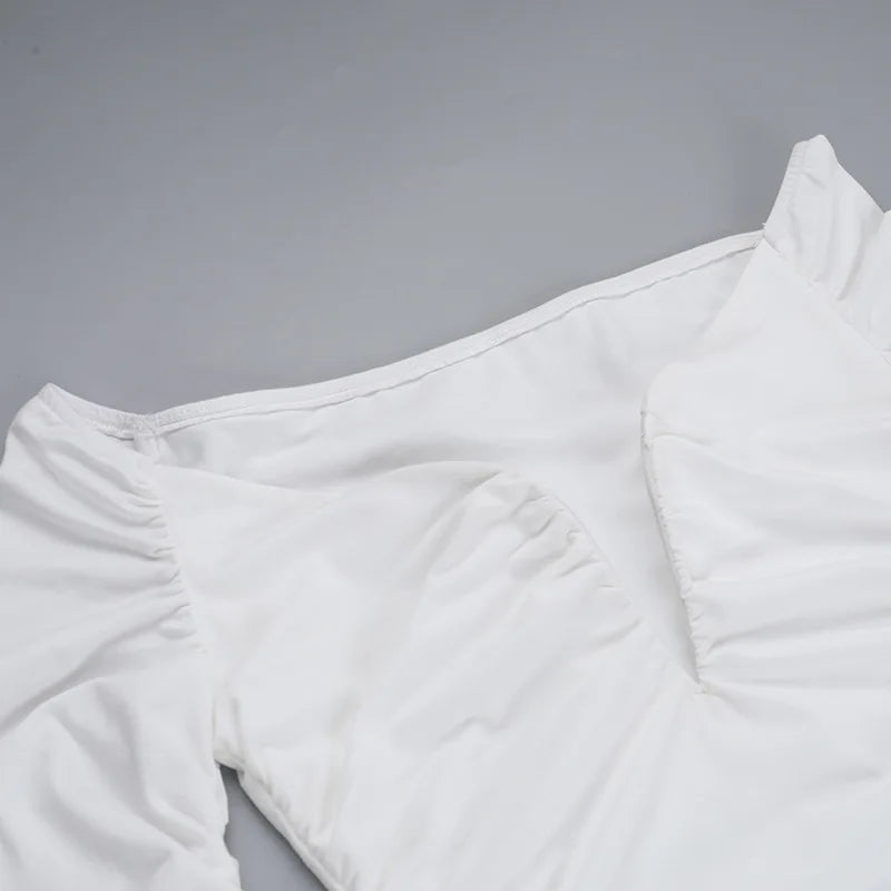 שמלת מקסי כתפיים חשופות - לילה