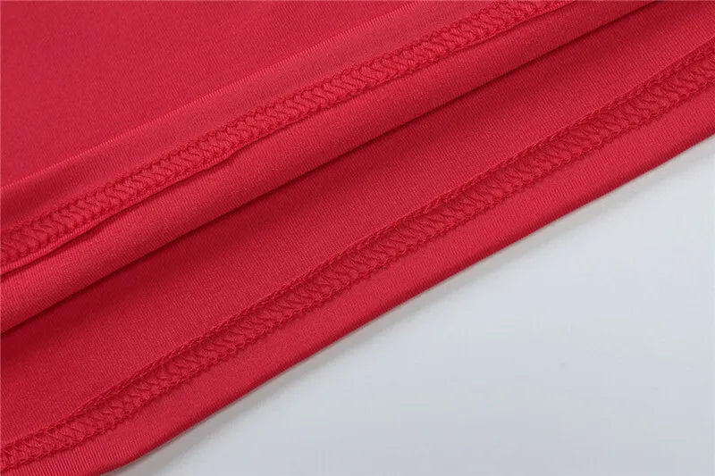 שמלת מיני צמודה בעיטור חגורה דקה - LOLI