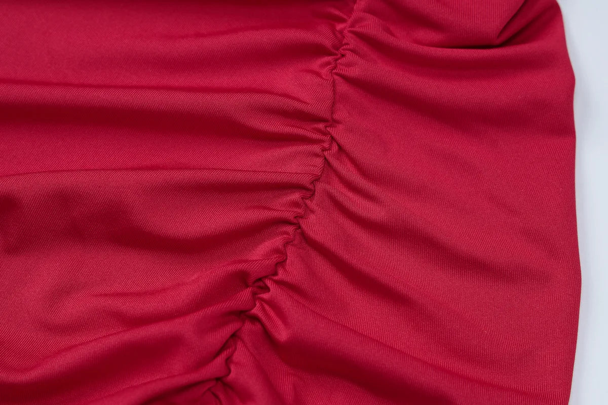 שמלת מקסי בעיצוב פתח במותן ושסע עמוק - גלינדה