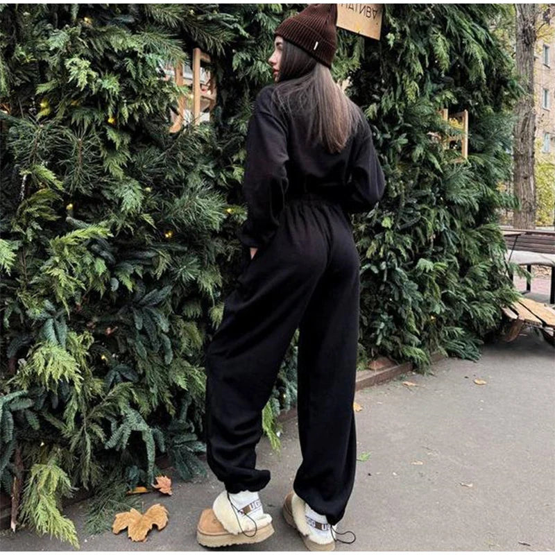 סרבל חורפי רוכסן קדמי - Frances