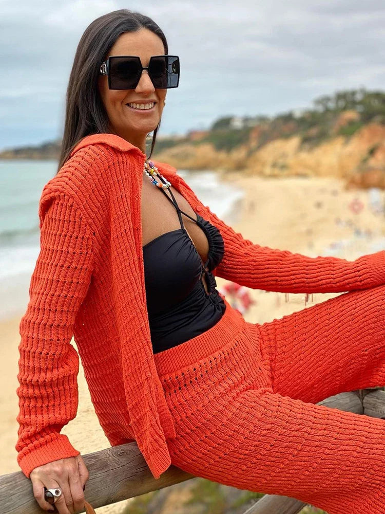 חליפת בוהו שני חלקים - אדיקה