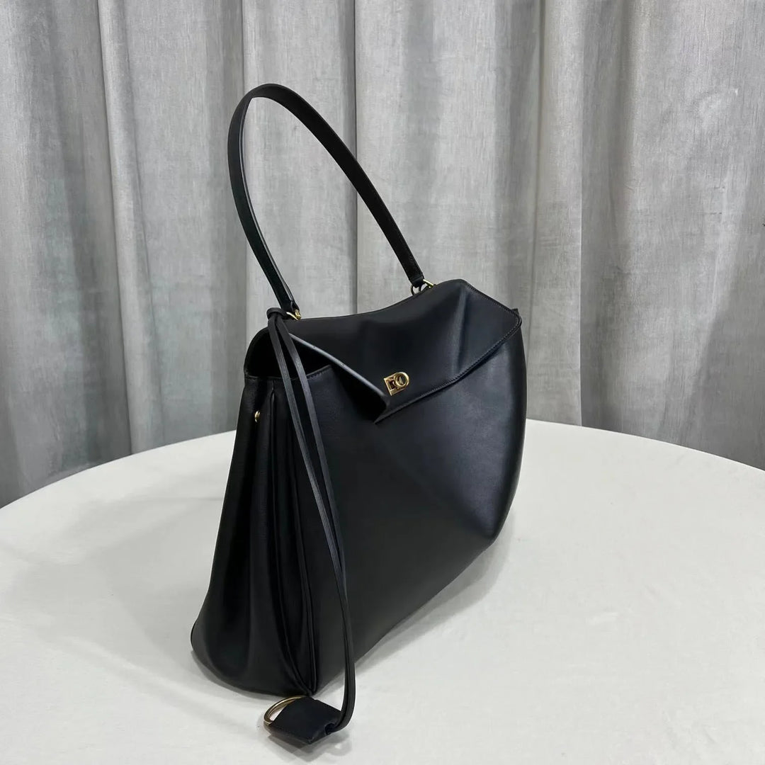 Luxury handmade leather bag - cowhide leather