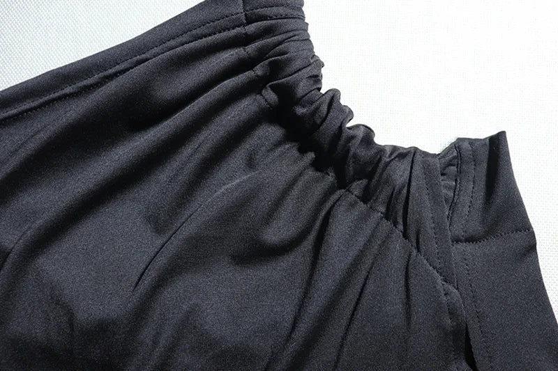 שמלת מקסי שסע עמוק כתפייה אחת - רייניתה