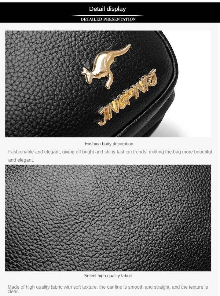 Faux leather bag