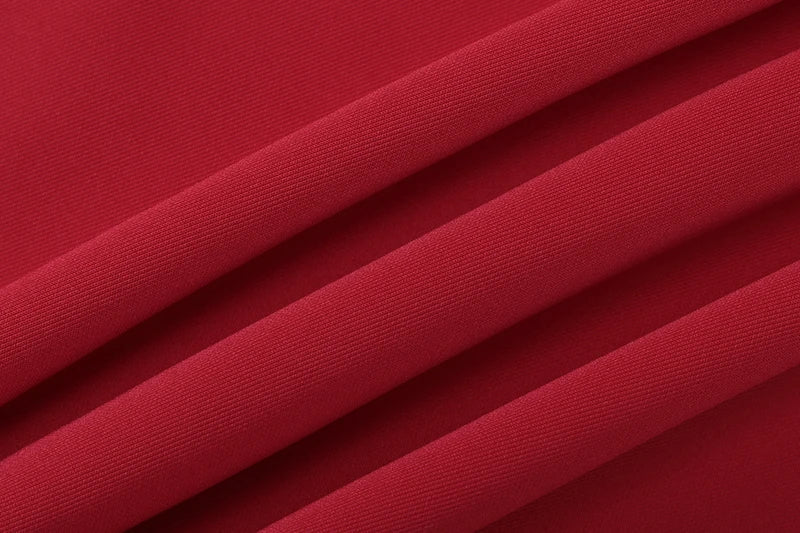 חליפת שני חלקים מחויטת טופ גב פתוח וחצאית מקסי - הלני