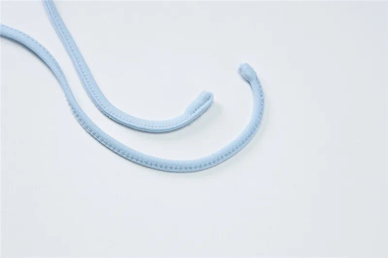 שמלת מקסי גב פתוח - תכלת