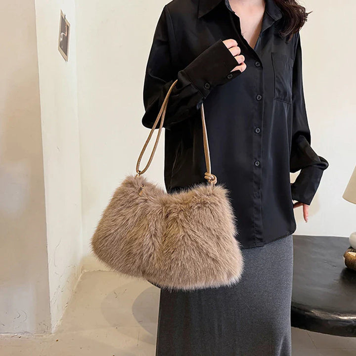 Fur design bag