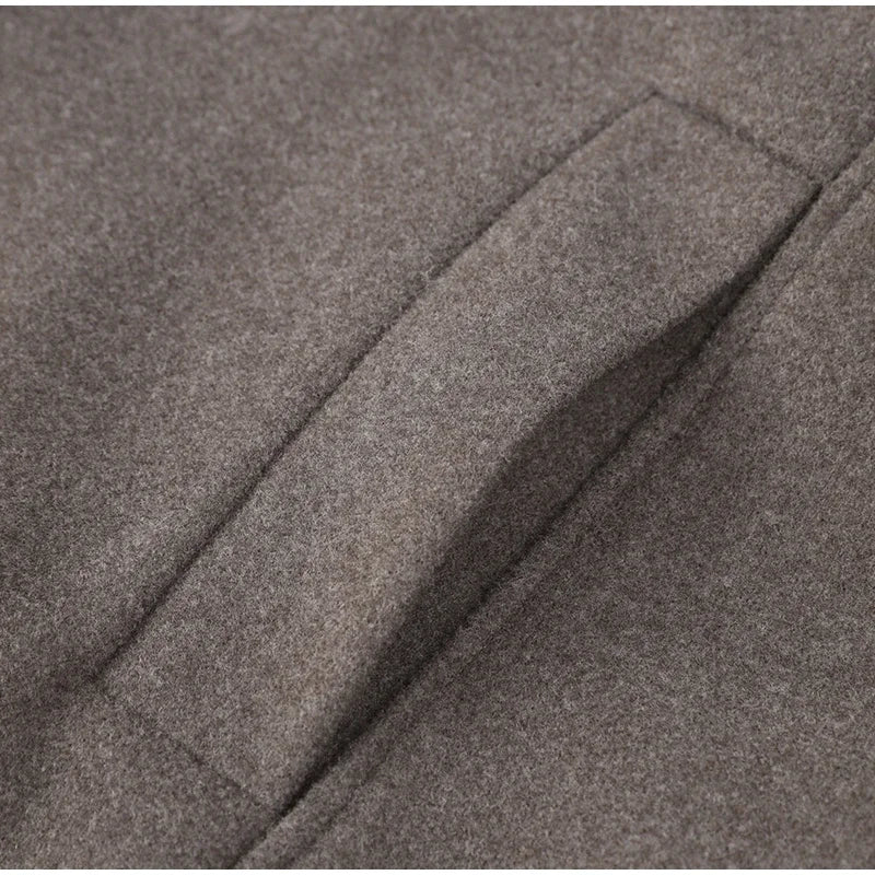 ג'קט צמר קצר סגירת כפתורים - לילי