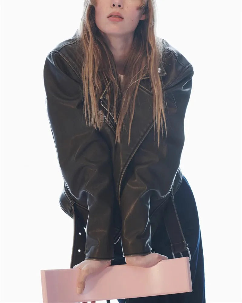 ג'קט עור אוברסייז - ליזט