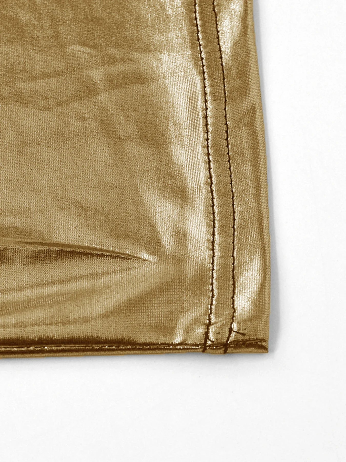 שמלת מקסי גב פתוח סטייל מטאלי - ALEXA