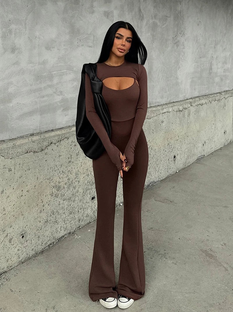 אוברול פדלפון בד מחטב ומחמיא בעיצוב עליונית - ויני