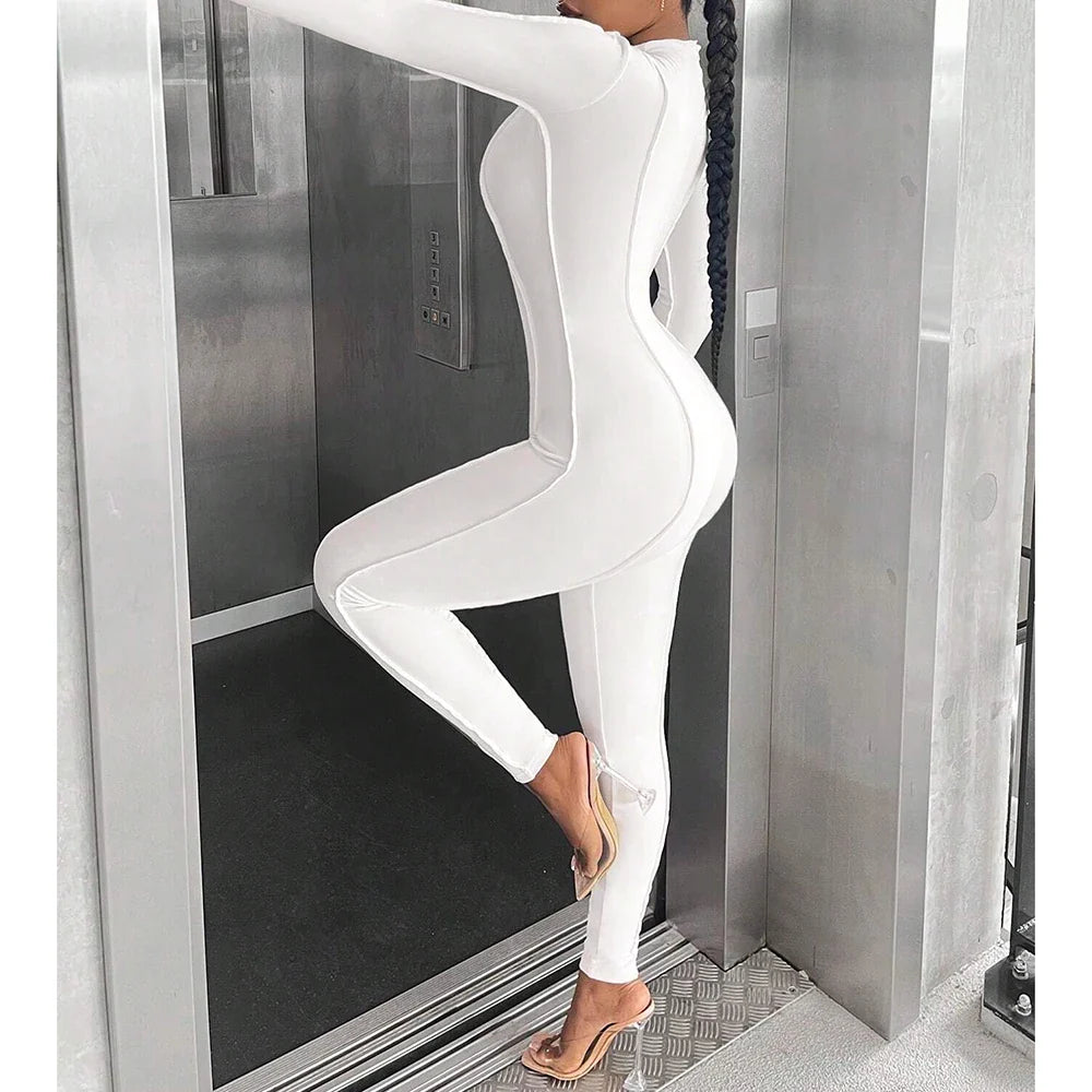 חליפת חלק אחד בד מחטב - Nicole