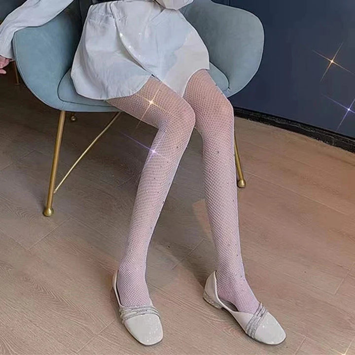 Tights in a variety of textures and shades: lace / hearts / bows / butterflies / mesh / sequins / stars