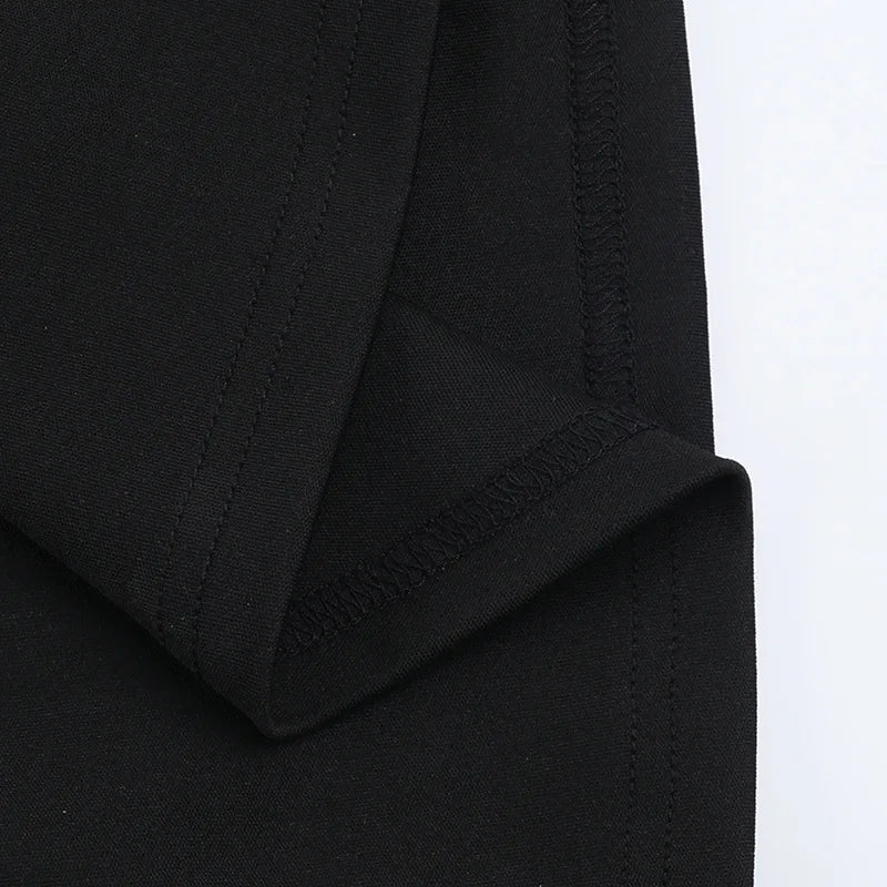 אוברול ארוך בעיצוב פתח וכתפיים חשופות בעיטור תחרה ניטים - קרוליין