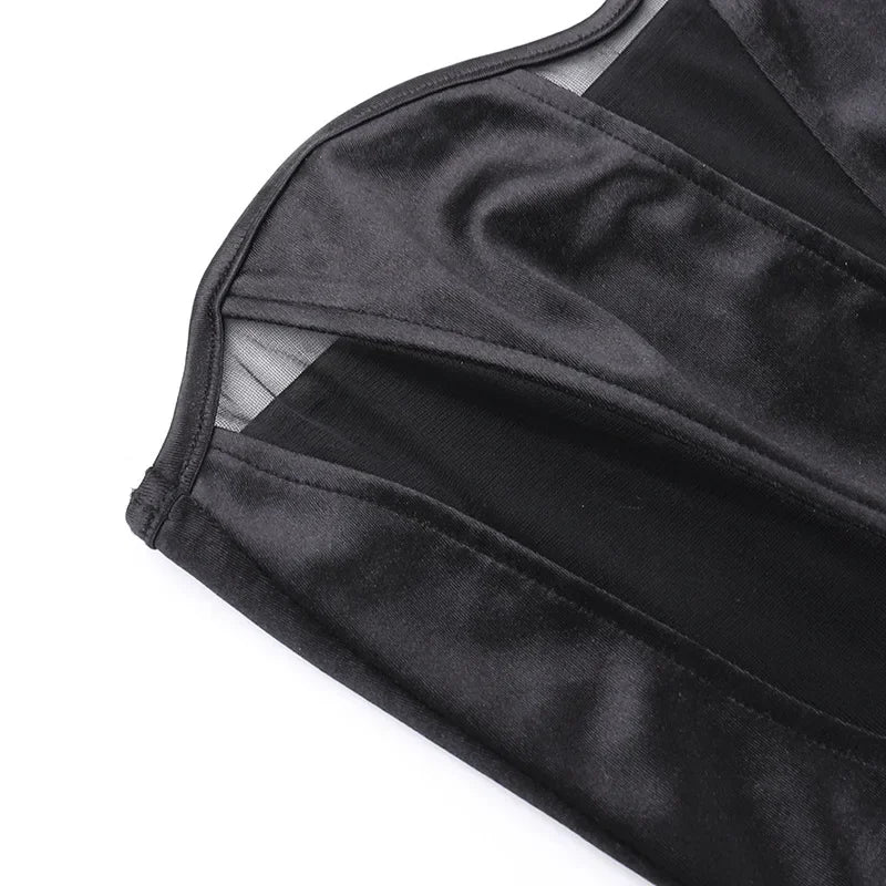 טופ מחוך סטרפלס בעיצוב רשת - NYX