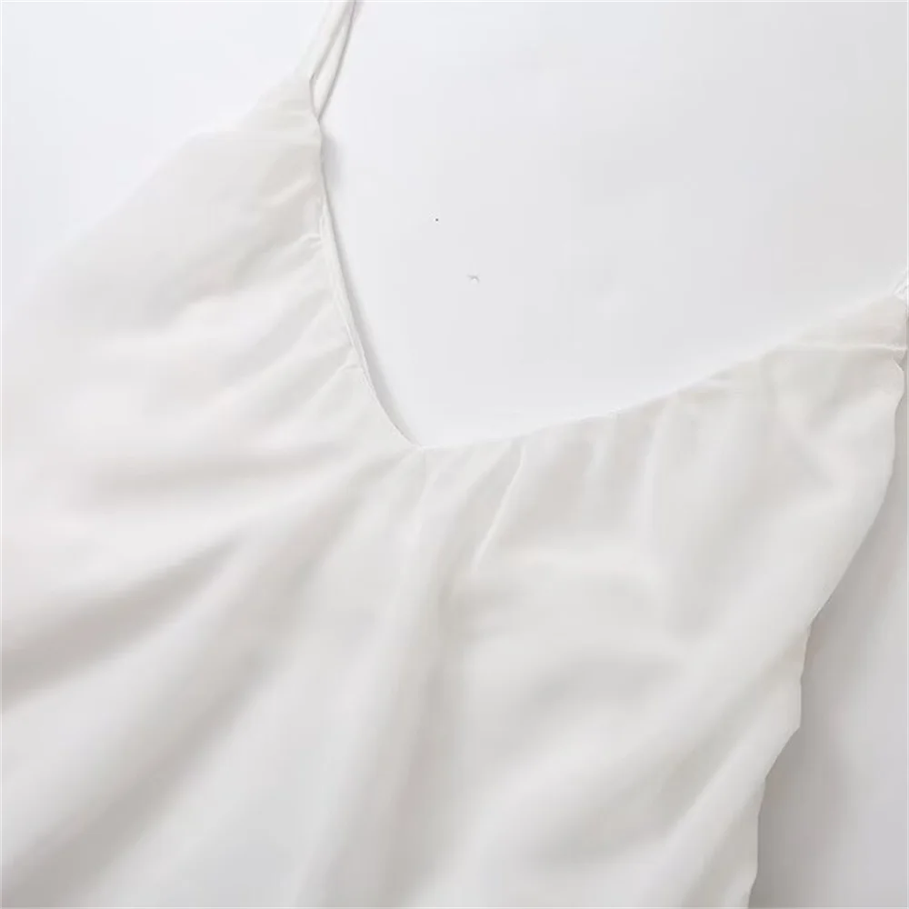 שמלת מיני שיפון מלמלה גב פתוח - פנלופה