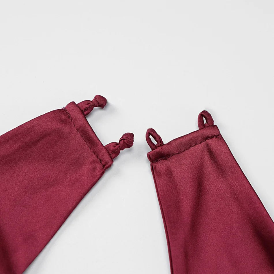 שמלת מקסי אלגנטית בעיצוב קרוס גב פתוח - רייצ'ל