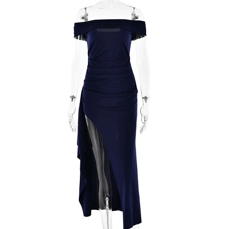 שמלת מקסי כתפיים חשופות - ג'ודי