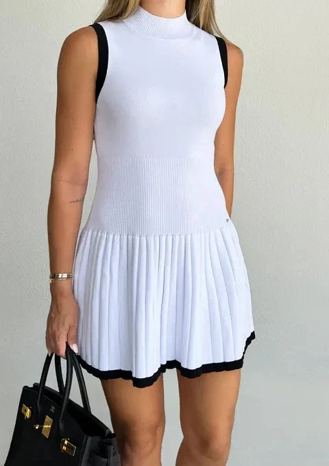 שמלת מיני סרוגה - Virginia