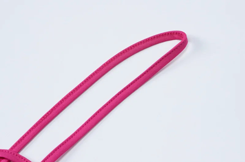 שמלת מקסי שסע עמוק בד מחטב קשירות בגב - סוזנה