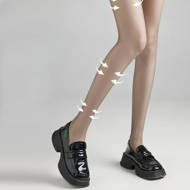 Sheer tights, highly flexible, tear-resistant shaping tights