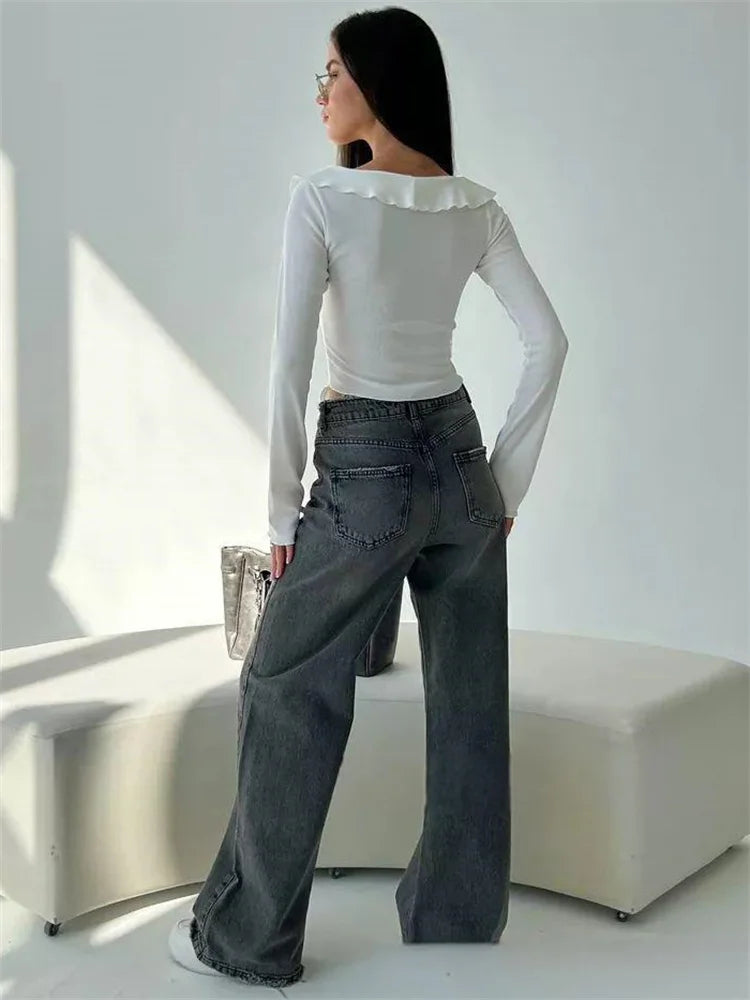 חולצת קשירה בעיטור מלמלה - טייט