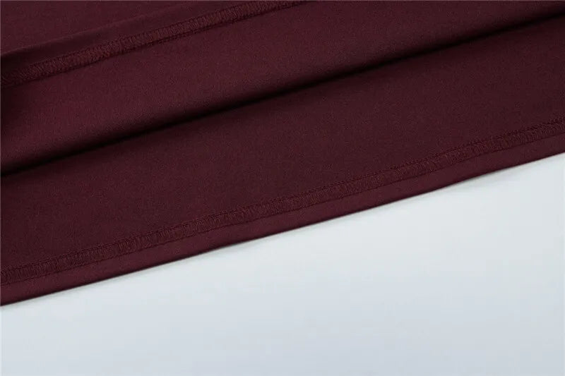 שמלת מקסי צמודה בד מחטב ומחמיא - Miller