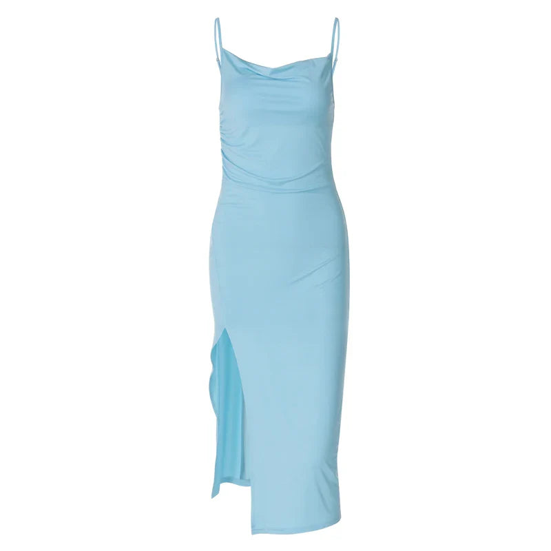 שמלת מידי גב פתוח - Milana