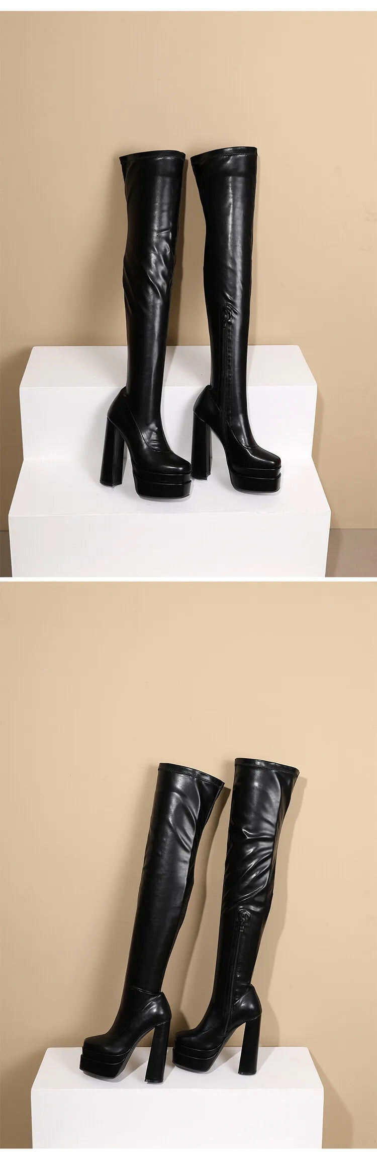 מגפי עקב גבוהים - סינדי