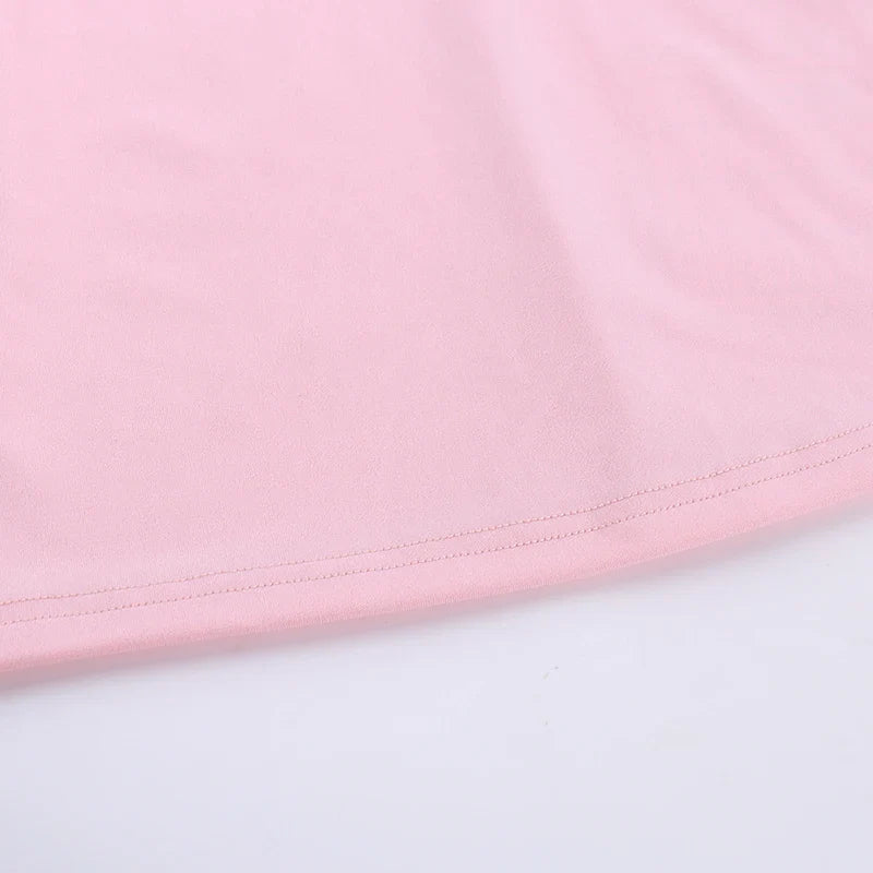 שמלת מיני בעיטור רקמת וכתפיות פרחים בעיטור חוט קשירה סאטן - ליליה