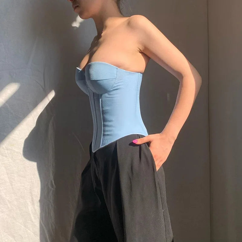 טופ מחוך סטרפלס - סיילו