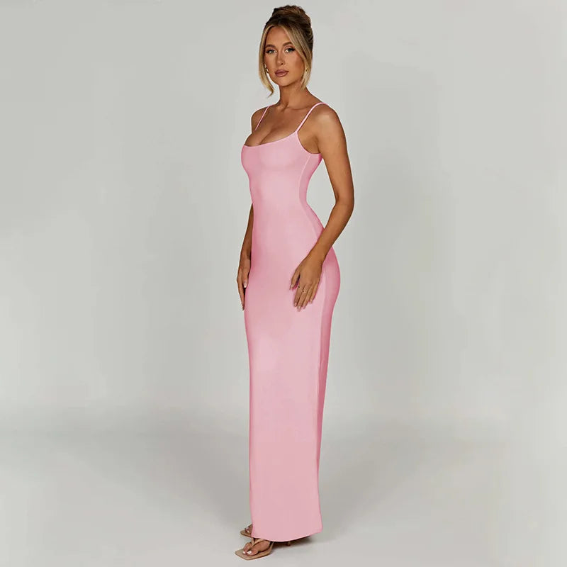 שמלת מקסי צמודה - אניטה