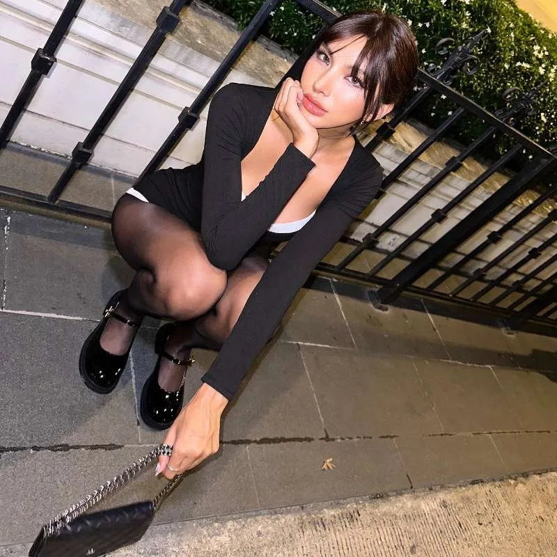 אוברול קצר מחויט בעיצוב קלאסי - Reign