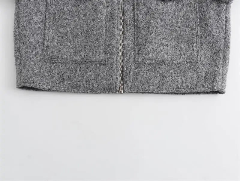 ג'קט צמר בעיצוב מחויט - קאנדי