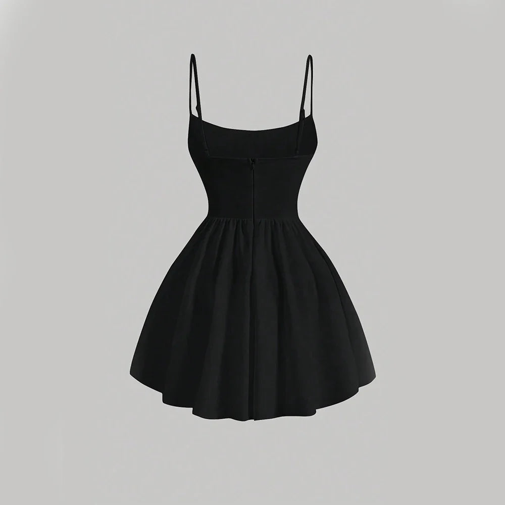 שמלת מיני מלמלה בגזרת A - Antonella