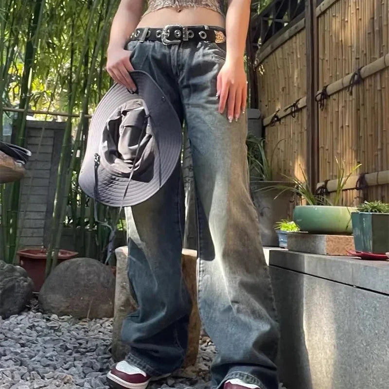 מכנסי ג'ינס סטייל וינטאג' גזרה נמוכה - טומי