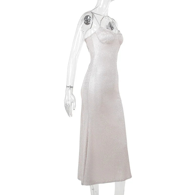 שמלת מקסי נצנצים - טיני